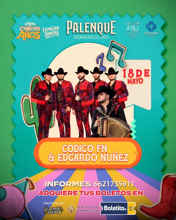 EDGARDO NUÑEZ y CODIGO FN HMO 2025 - Boletito.com