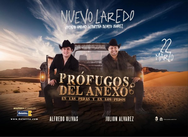 PRÓFUGOS DEL ANEXO NUEVO LAREDO 2025 - Boletito.com