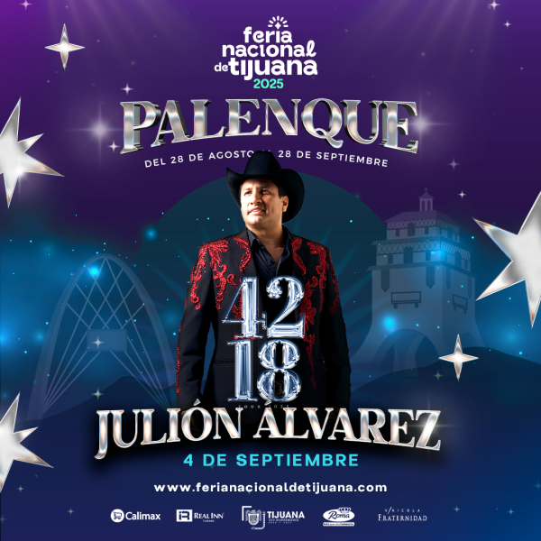 JULIÓN ÁLVAREZ TIJUANA 2025 - Boletito.com
