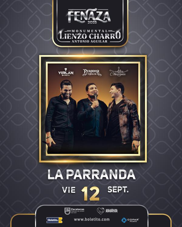 LA PARRANDA FENAZA 2025 - Boletito.com