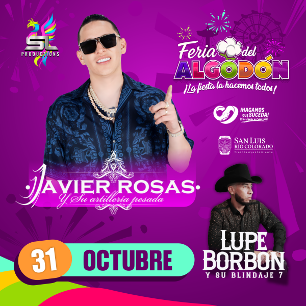 JAVIE ROSAS Y LUPE BORBON SON 2025 - Boletito.com