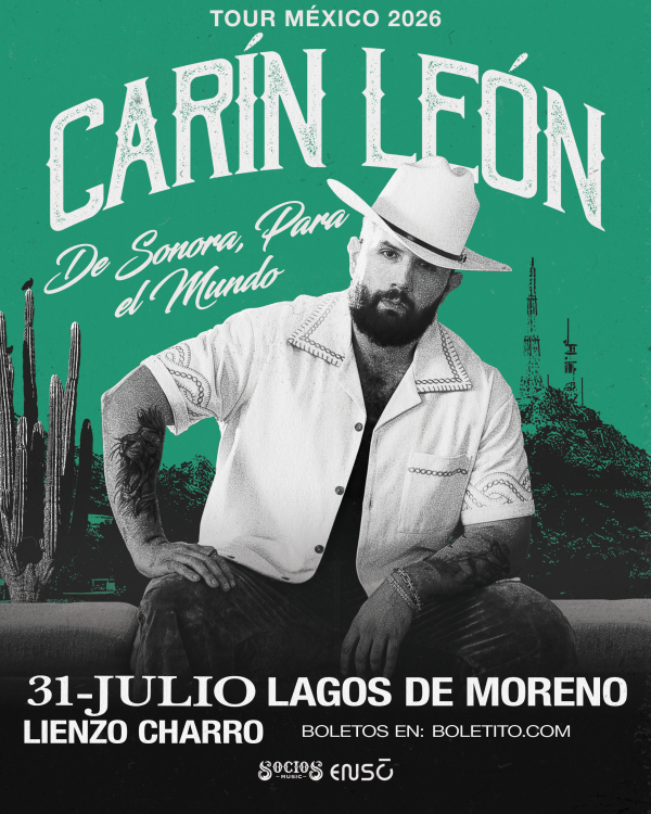 CARIN LEÓN EN LAGOS DE MORENO 2026 - Boletito.com