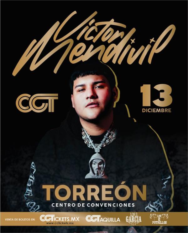 VICTOR MENDIVIL 2025 - CCTickets