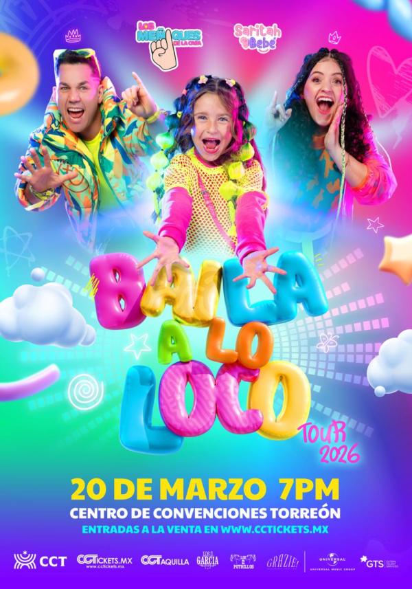 BAILA A LO LOCO TOUR 2026 - CCTickets