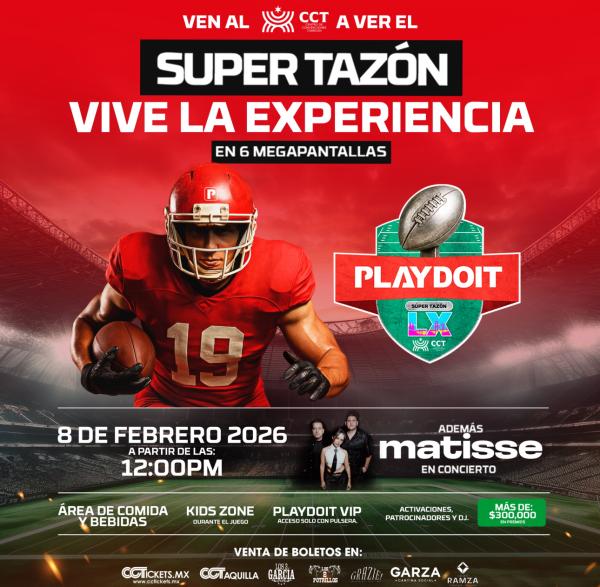 SUPER TAZON 2026 PLAY DO IT. MATISSE EN CONCIERTO - CCTickets