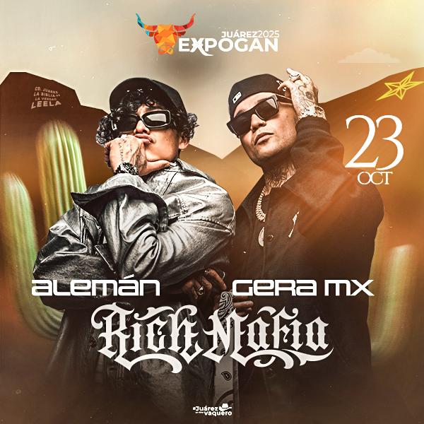 ALEMAN Y GERA MX JRZ 2025 - Credi Boletos