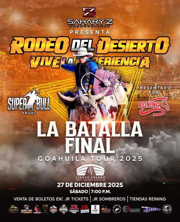 RODEO DEL DESIERTO COAH 2025 - Jrticket