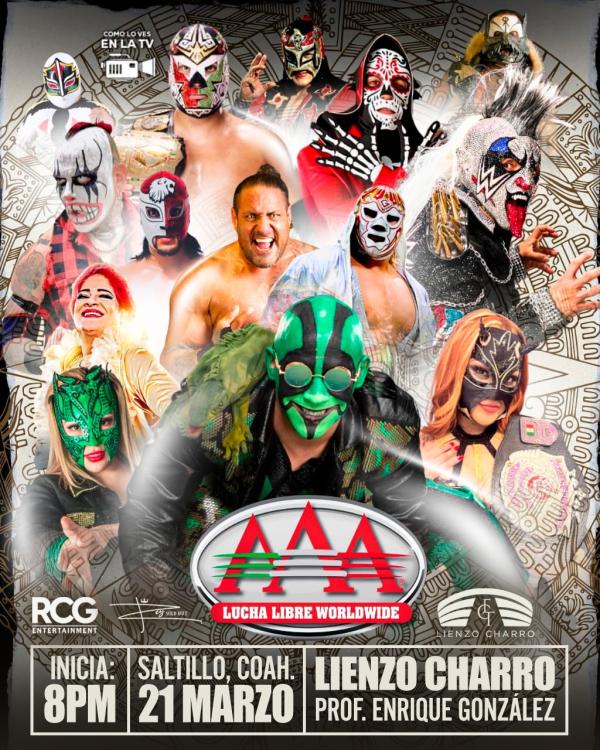 AAA LUCHA LIBRE WORLDWIDE: RUTA NORTE - Jrticket