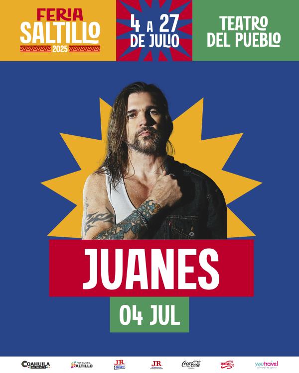 Juanes Feria Saltillo 2025 - Jrticket