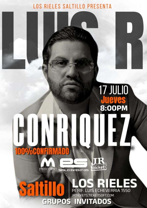 AFTER LUIS R CONRIQUEZ LOS RIELES 2025 - JrTicket.com