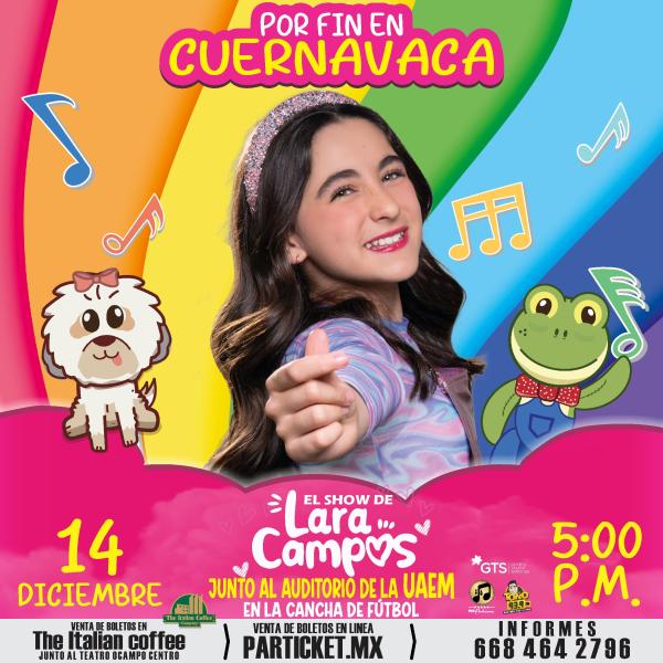 LARA CAMPOS CUERNAVACA 2025 - Particket