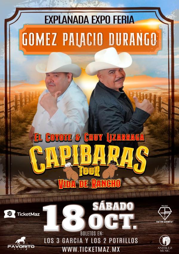 CAPIBARAS TOUR 2025 - ticketmaz.com