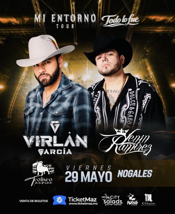 MI ENTORNO TOUR VIRLAN GARCIA Y LENIN RAMIREZ NOGALES 2026 - Ticketmaz